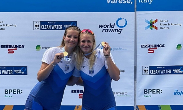 Παγκόσμιο Πρωτάθλημα Κωπηλασίας Κ23: «Χρυσές» με παγκόσμιο ρεκόρ οι Μπούρμπου-Φράγκου (video)