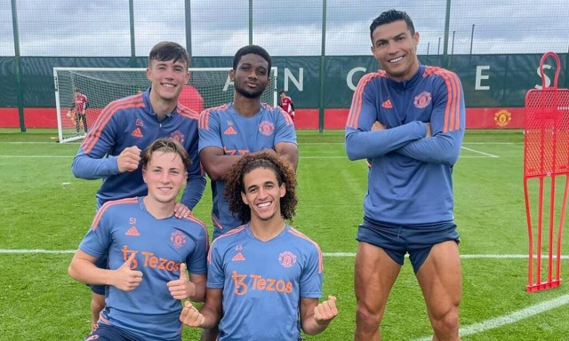 Ο Ρονάλντο επέστρεψε στις προπονήσεις της Γιουνάιτεντ