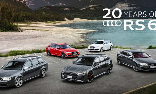 Audi RS 6: 20 χρόνια και τέσσερις γενιές κορυφαίων επιδόσεων
