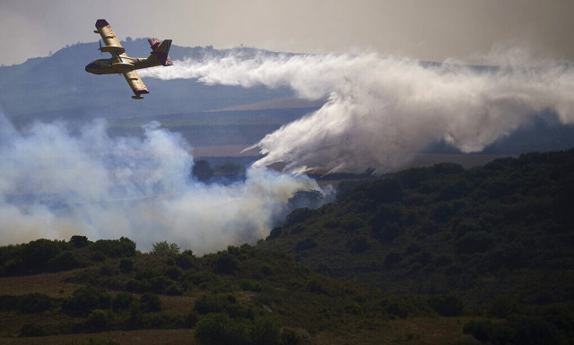 Τσεχία: Περίπου 900 πυροσβέστες στη μάχη με τις φλόγες στα σύνορα με τη Γερμανία