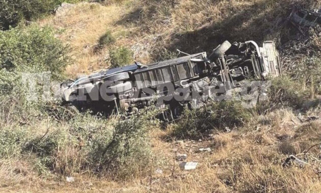 Τραγωδία στη Θεσσαλία: Νεκρός 58χρονος που έπεσε σε χαράδρα με αυτοκίνητο