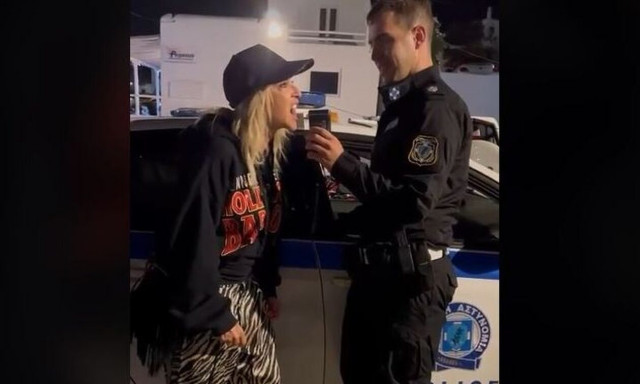 Άννα Βίσση: Έκανε αλκοτέστ και το βίντεο έγινε viral