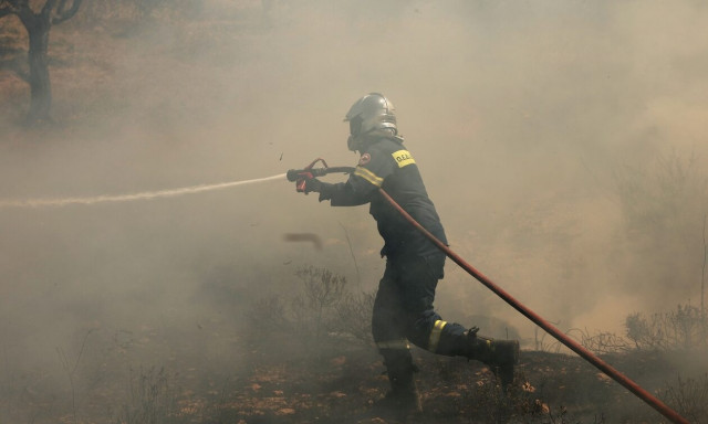 Ο χάρτης πρόβλεψης κινδύνου πυρκαγιάς για την Τετάρτη 10 Αυγούστου