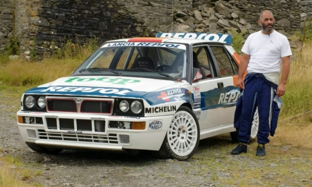Αυτή την Lancia Delta Integrale την είχε οδηγήσει ο Carlos Sainz