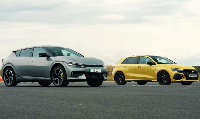 Δείτε το Kia EV6 GT απέναντι στο Audi RS3