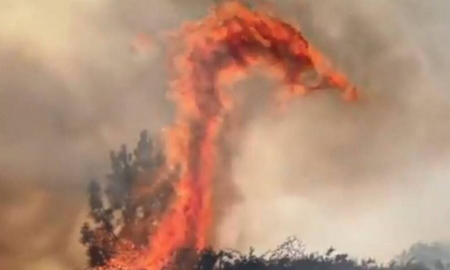 Γαλλία: «Δράκοι φωτιάς» κατακαίνε την χώρα - Συγκλονιστικό βίντεο