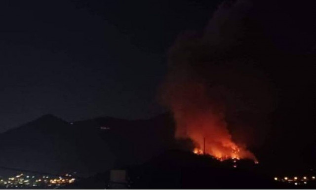 Φωτιά Θάσος: Μεγάλη αναζωπύρωση στην Ποταμιά