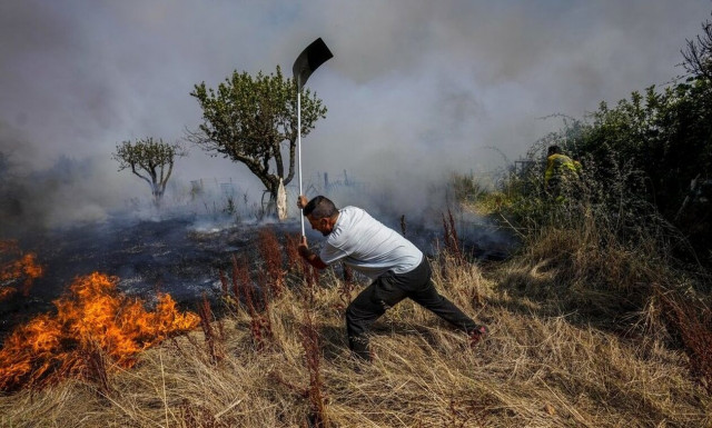 Ρεκόρ καμένων εκτάσεων καταγράφει φέτος η Ευρώπη