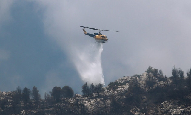 Φωτιά τώρα στην ανατολική Μάνη
