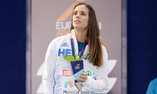 Χριστίνα Στεφανίδη: Με το χαμόγελο στα χείλη - Η απονομή του ασημένιου μεταλλίου