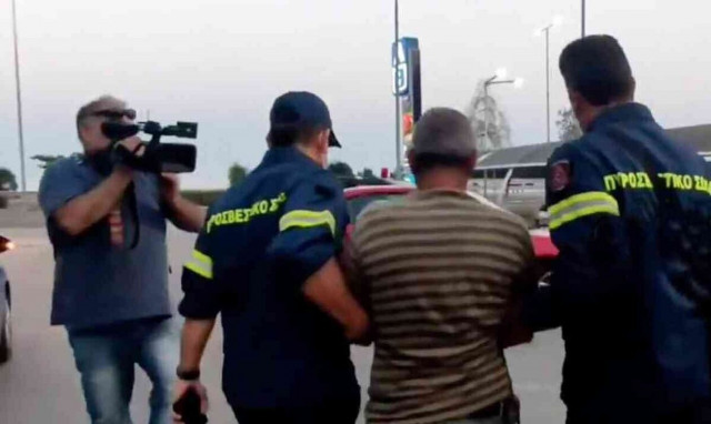 Προφυλακιστέος ο 65χρονος που κατηγορείται για τη φωτιά στη Θάσο