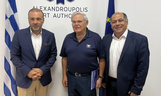 Ο Μπομπ Μενέντεζ στην Αλεξανδρούπολη μετά το «χαστούκι» στην Τουρκία