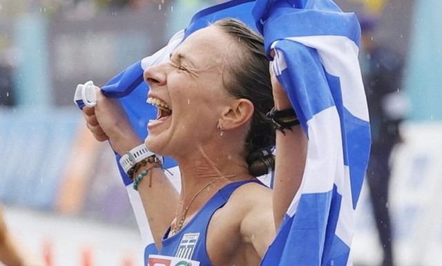 Ntrismpioti wins second gold at race walking, European Championships in Munich