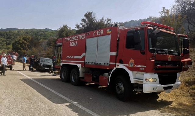 Φωτιά τώρα: Συναγερμός στη Θεσσαλονίκη για πυρκαγιά στα Μάλγαρα