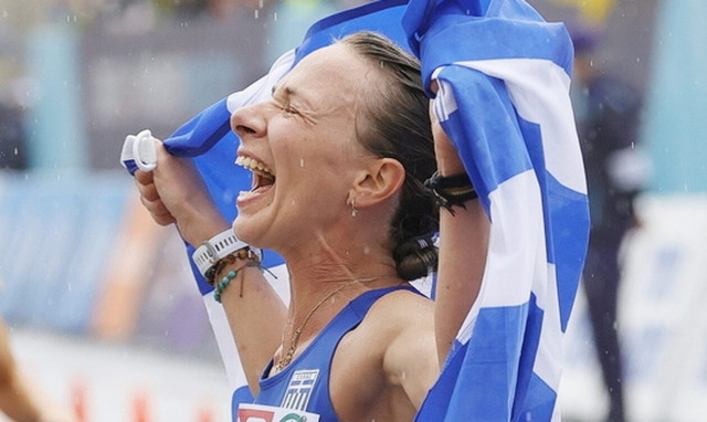 Αντιγόνη Ντρισμπιώτη: Χρυσό μετάλλιο και στα 20 χλμ. βάδην στο Μόναχο – Τις «πάτησε» όλες κάτω!