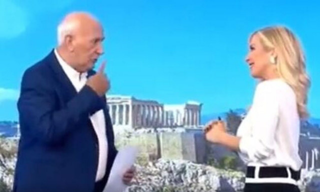 Γιώργος Παπαδάκης: Το πρώτο κοινό τρέιλερ με τη Μαρία Ανστασοπούλου – Η ατάκα για το μουστάκι