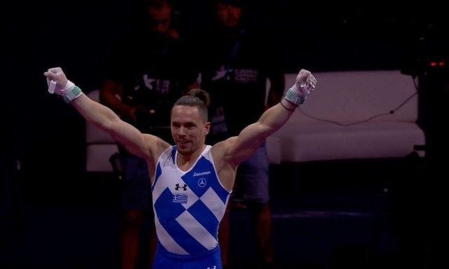Λευτέρης Πετρούνιας: Το εντυπωσιακό πρόγραμμα που του χάρισε το έκτο χρυσό μετάλλιο σε Ευρωπαϊκό