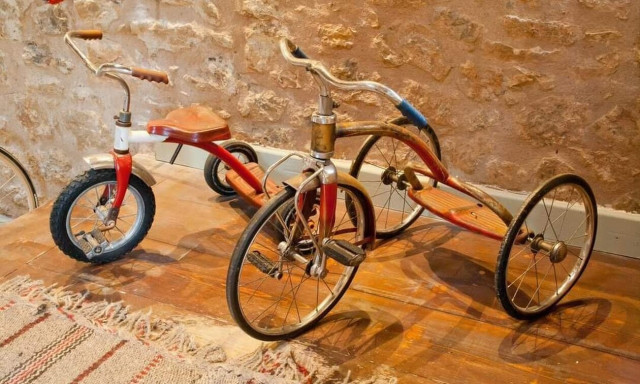 Η Ιστορία σε δυο ρόδες στις Αφίδνες στο μουσείο ποδηλάτου