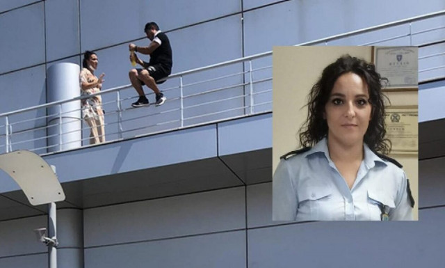 Η αστυνομικός που έσωσε 35χρονο από αυτοκτονία στη Λάρισα