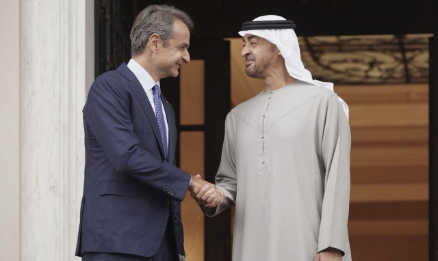 Μητσοτάκης στον πρόεδρο των ΗΑΕ: Έχουμε κάνει πολλά, μπορούμε να κάνουμε περισσότερα