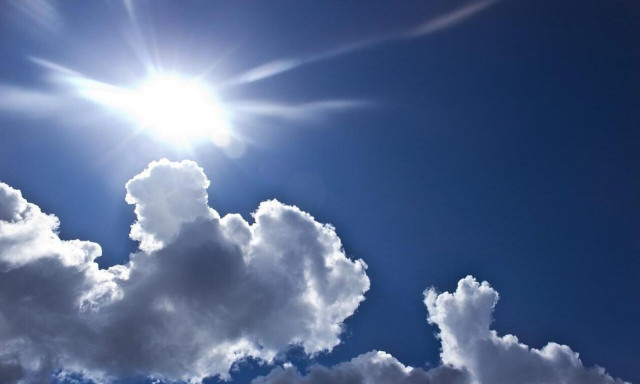 Mainly sunny weather forecast on Monday