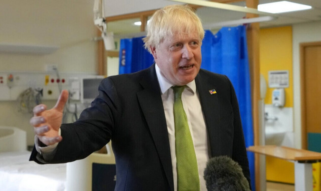 O απερχόμενος πρωθυπουργός της Βρετανίας, Μπόρις Τζόνσον
