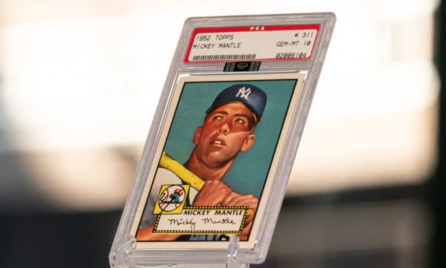 Κάρτα του Μίκι Μαντλ πωλήθηκε για 12,6 εκατ. δολάρια