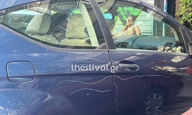 Θεσσαλονίκη: Βανδάλισαν το αυτοκίνητο της Λατινοπούλου (pics-vid)