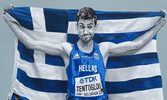 Μάριος Σιμόπουλος: Ο εκπαιδευτικός που ζωγράφισε τον Τεντόγλου σε σχολείο