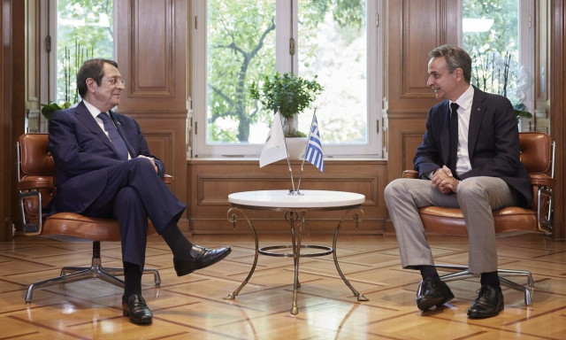 Συνάντηση Μητσοτάκη με Νίκο Αναστασιάδη στο Μέγαρο Μαξίμου - Ποια θέματα συζητήθηκαν