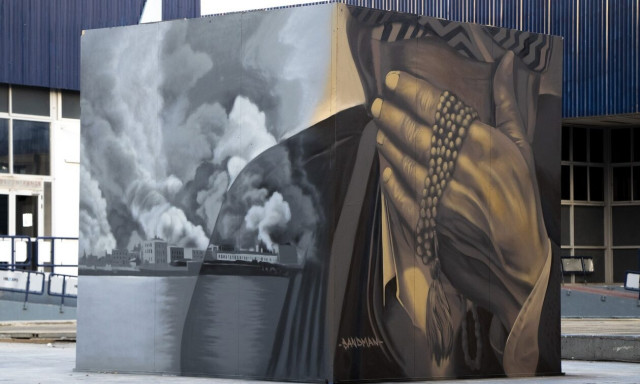 Θεσσαλονίκη: Τα 100 χρόνια από το 1922 μέσα από εντυπωσιακά graffiti στην 86η ΔΕΘ