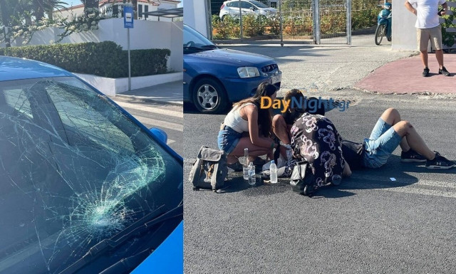 Ρέθυμνο: Αυτοκίνητο χτύπησε διερχόμενο στον Αδελιανό Κάμπο!