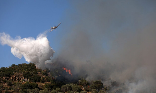 Φωτιά τώρα: Πύρινα μέτωπα σε Κομοτηνή και Μεσσηνία
