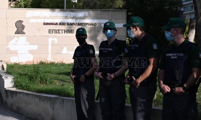 Πρεμιέρα για Πανεπιστημιακή Αστυνομία – Βίντεο και φωτογραφίες από τις πρώτες περιπολίες στο ΕΚΠΑ