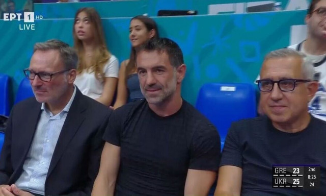 Ελλάδα – Ουκρανία: Στο Mediolanum Forum, Κρις Μίντλετον και Γιώργος Καραγκούνης