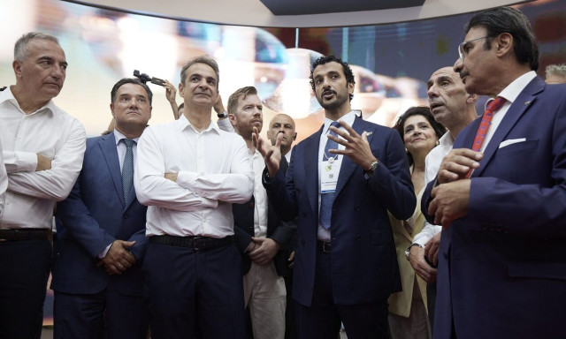 ΔΕΘ: Επίσκεψη του Πρωθυπουργού Κυριάκου Μητσοτάκη στα περίπτερα