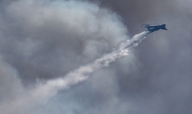 Φωτιά τώρα στο Μουζάκι Ηλείας