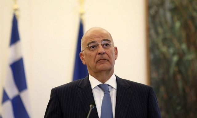 FM Dendias meets with Cyprus Ambassador Kenevezos