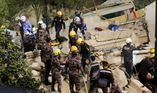 Ιορδανία: Δύο νεκροί και 14 τραυματίες από την κατάρρευση κτηρίου στο Αμάν