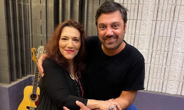 Βιτάλη και Θεοφάνους για πρώτη φορά μαζί στο «Μαύρο Ρόδο» - Φωτογραφίες από το στούντιο