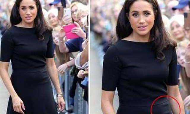 Μέγκαν Μάρκλ: Φορούσε τελικά μικρόφωνο όταν χαιρετούσε τον κόσμο έξω από το κάστρο του Ουίνδσορ;