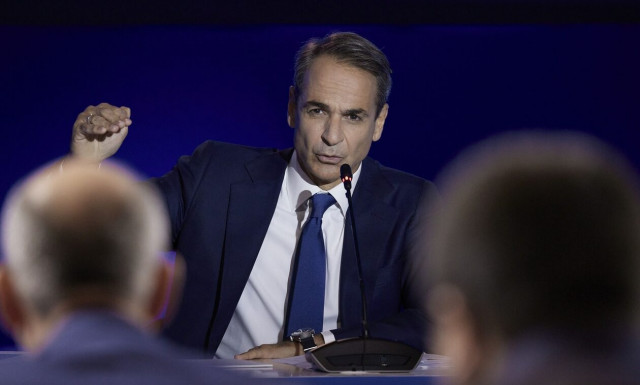 Στα εγκαίνια της έκθεσης για τη Μικρασιατική Καταστροφή στο Μουσείο Μπενάκη ο Κυριάκος Μητσοτάκης