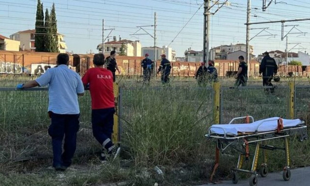 Τραγωδία στη Λάρισα: Αμαξοστοιχία παρέσυρε και σκότωσε ένα άτομο