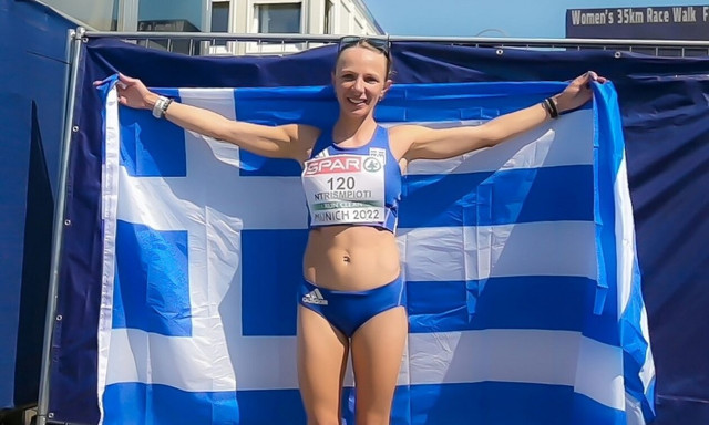 Αντιγώνη Ντρισμπιώτη: Υποψήφια για κορυφαία Ευρωπαία αθλήτρια στίβου για το 2022