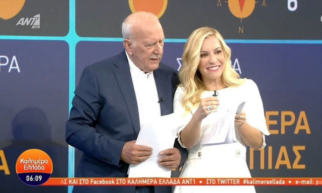 Η Αναστασοπούλου θυμήθηκε τα παλιά και αναστάτωσε... τον Παπαδάκη