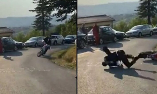 Γαμπρός ήθελε πάει στον γάμο εντυπωσιακά, αλλά έφαγε τούμπα και κατέληξε στο νοσοκομείο