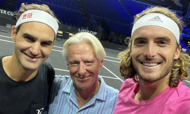 Στέφανος Τσιτσιπάς: Η συνάντηση με τους θρύλους, Ρότζερ Φέντερερ και Μπγιορν Μποργκ