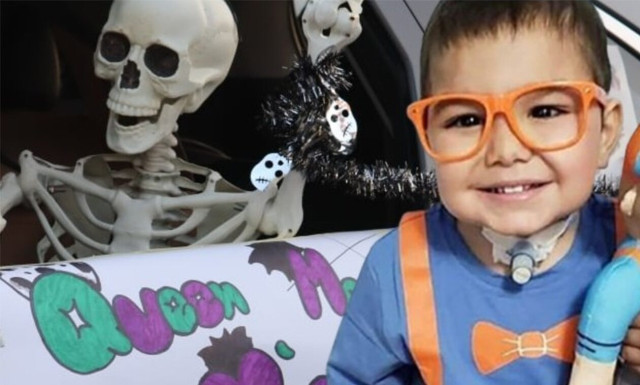 Συγκινεί η έκπληξη στο 5χρονο Κρητικόπουλο που πάσχει από καρκίνο