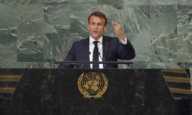 ΟΗΕ - Μακρόν: Η ρωσική εισβολή συνιστά «επιστροφή στην εποχή του ιμπεριαλισμού»