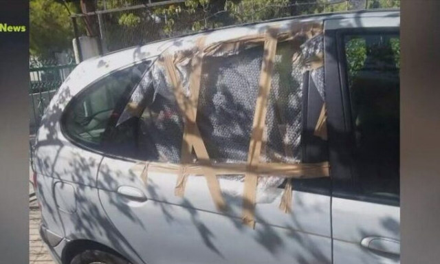 Τρόμος στον Ισθμό: Πυροβόλησαν με αεροβόλο εν κινήσει αυτοκίνητο